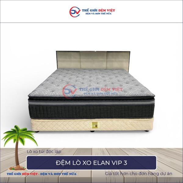 Đệm lò xo Elan Vip 3